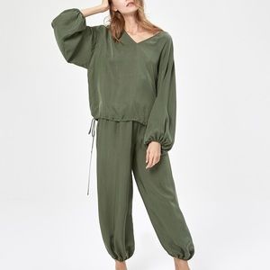Nap Loungewear Puff Sleeve Set